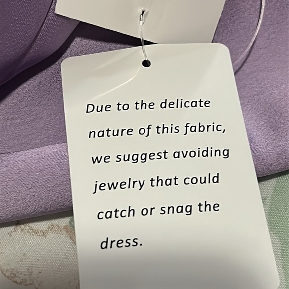 Social Bridesmaids Women’s Bridesmaid Dress – Purple – Size 12R – NWT - Picture 9 of 10